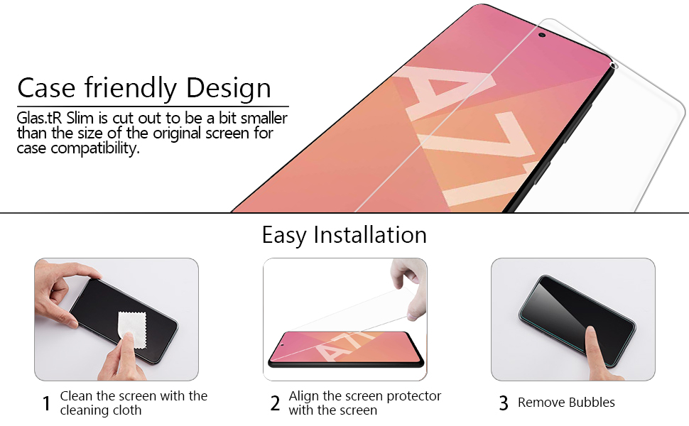ANEWSIR for Samsung Galaxy A71/A71 5G Screen Protector (3 Pack)【Easy to Apply】【Ultrathin】【No