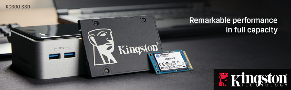 Kingston KC600 SKC600/512G, Wewnętrzny Dysk SSD, 512 GB