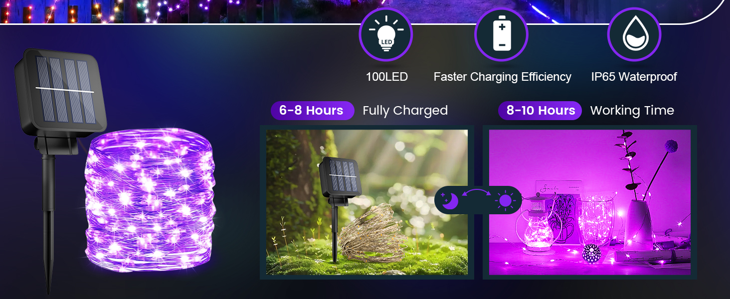 solar string lights