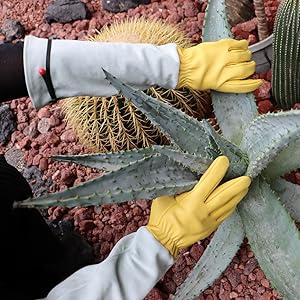Bramble Proof Gardening Gloves Gardening Thorn Proof Gloves Gardening Gauntlets Leather Gauntlets