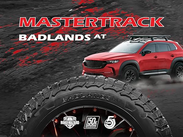 badlands 　リバイズド Amazon.com: Set of 4 (FOUR) Mastertrack BADLANDS AT All