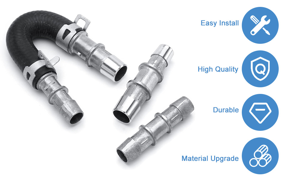 BREADEEP 626001 Upgrade Aluminum Engine Heater Core Bypass