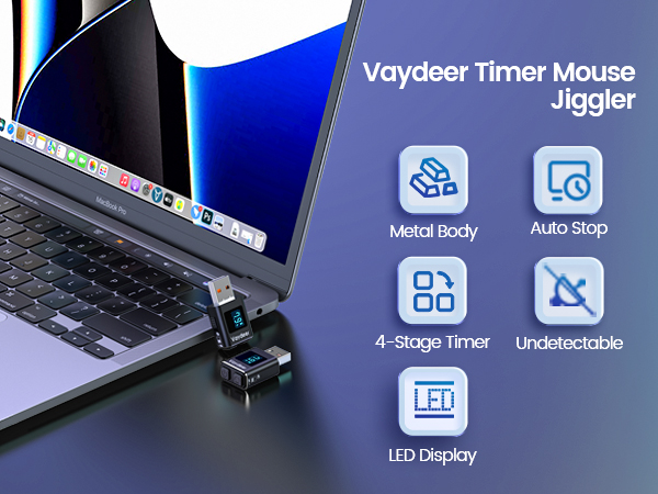 Min usb mouse jiggler mover