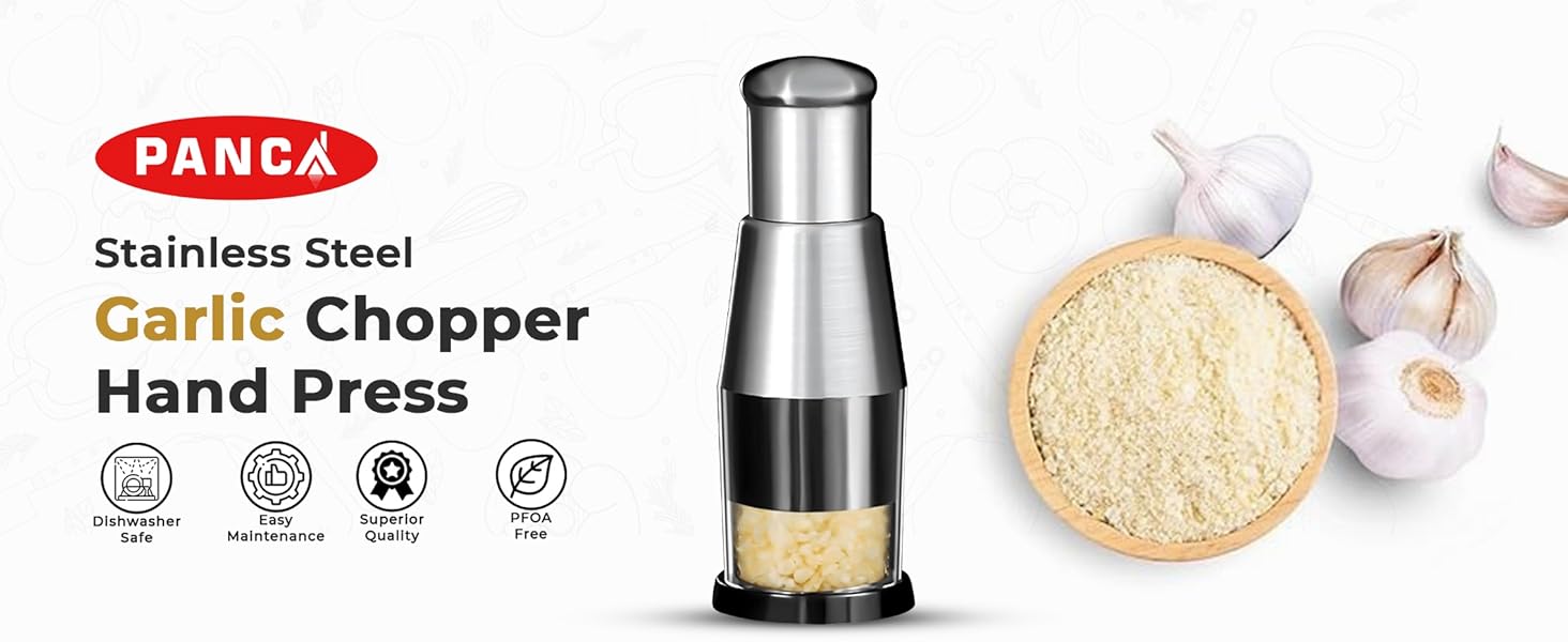 Stainless Steel Garlic Chopper
