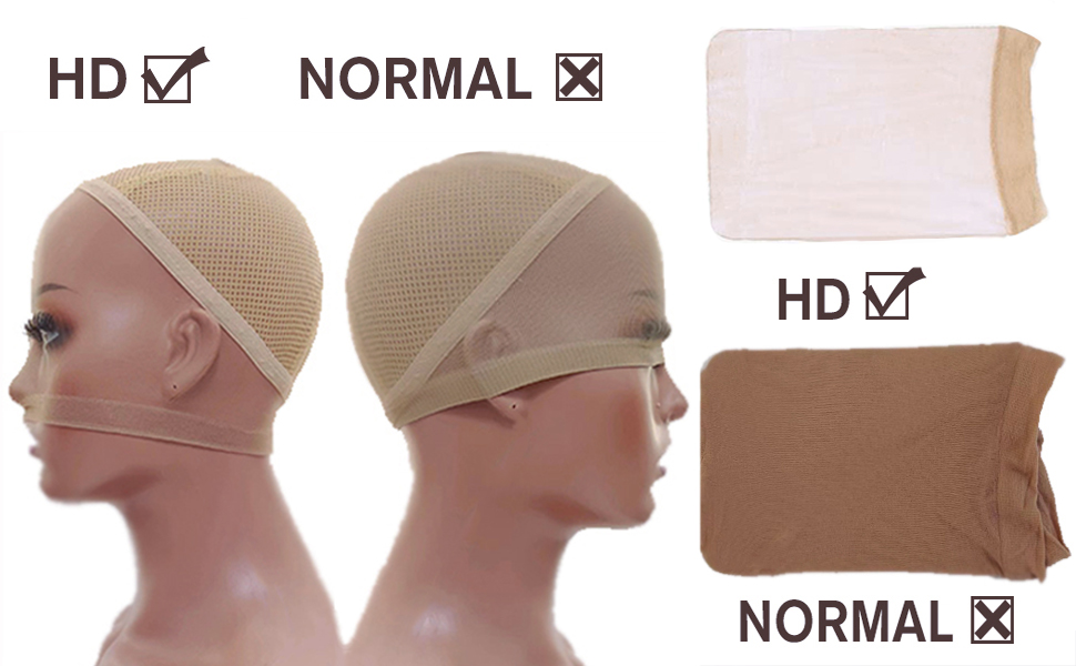 Pazat 20 Pieces Wig Caps for Women HD Wig Cap for Lace