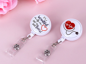 Nurse Badge Reel Holder