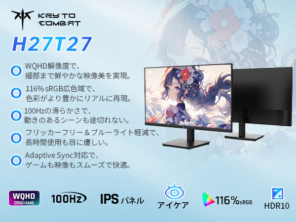 KEY TO COMBAT H27T27 LCDディスプレイ モニター KEY TO COMBAT H27T27 LCDディスプレイ モニター Amazon.co.jp