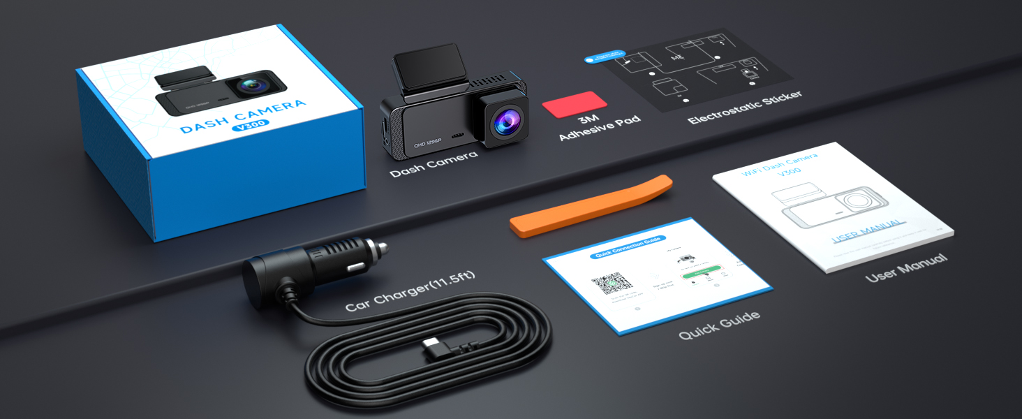 dash cam 1296p