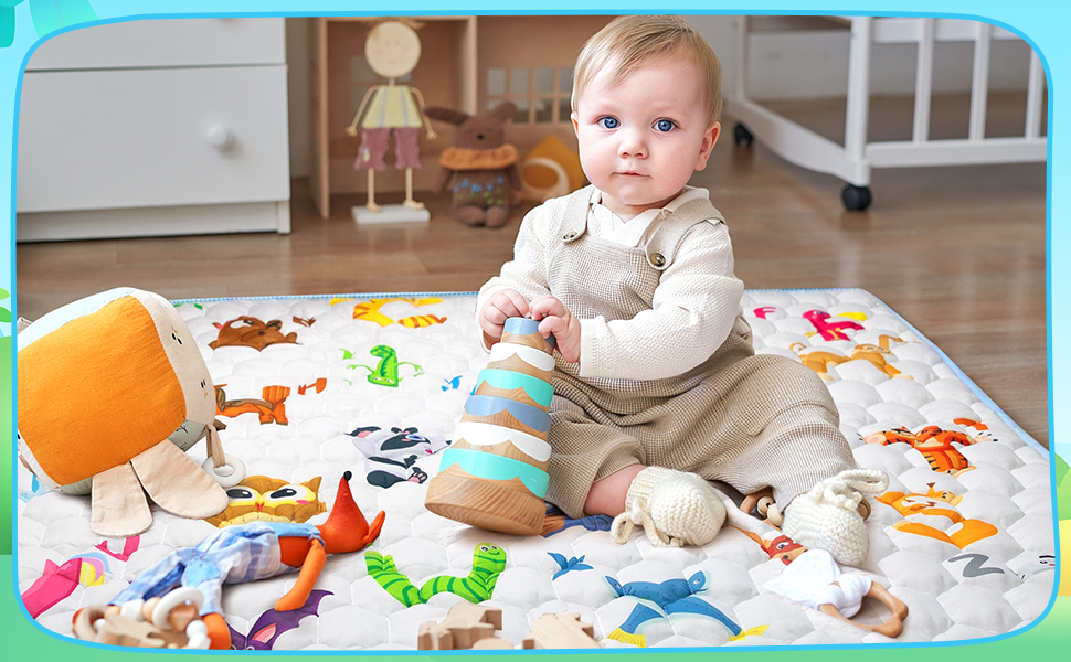 Baby play mat