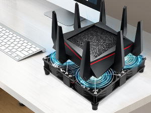 Quiet 120mm computer Fan with speed control for Receiver DVR Playstation Xbox Cabinet Cooling