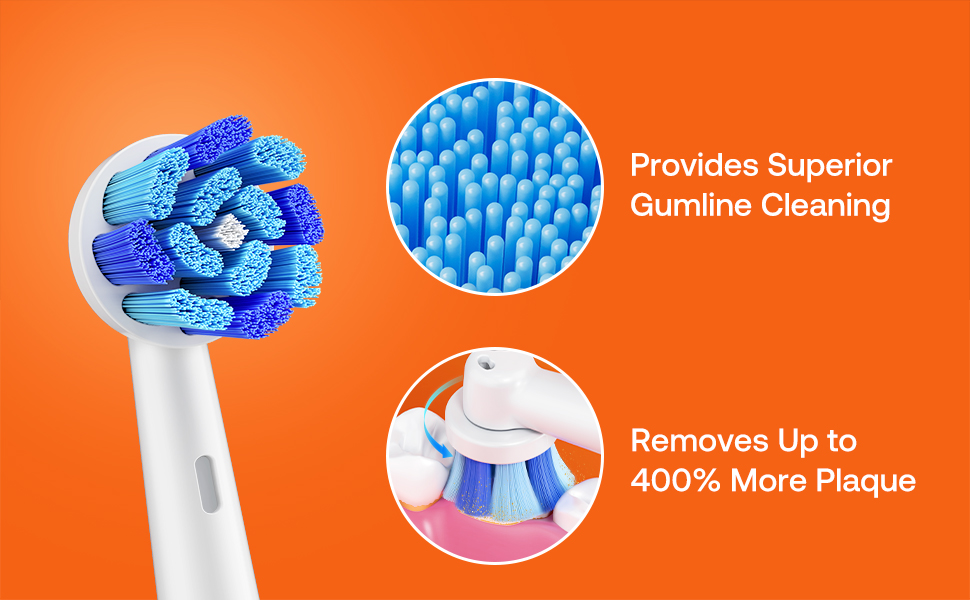 Bitvae R2 Ultimate Clean Replacement Toothbrush Heads