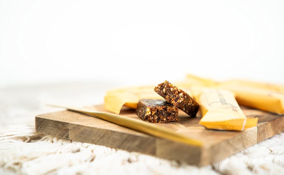 Naturbelassene Bio-Fruchtriegel 8 x 40g von bleibwacker. Gesunder Snack ...