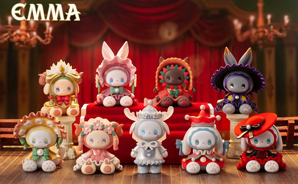 EMMAフィギュア　POPMART popmart Emma Secret Forest Masquerade Series blind box