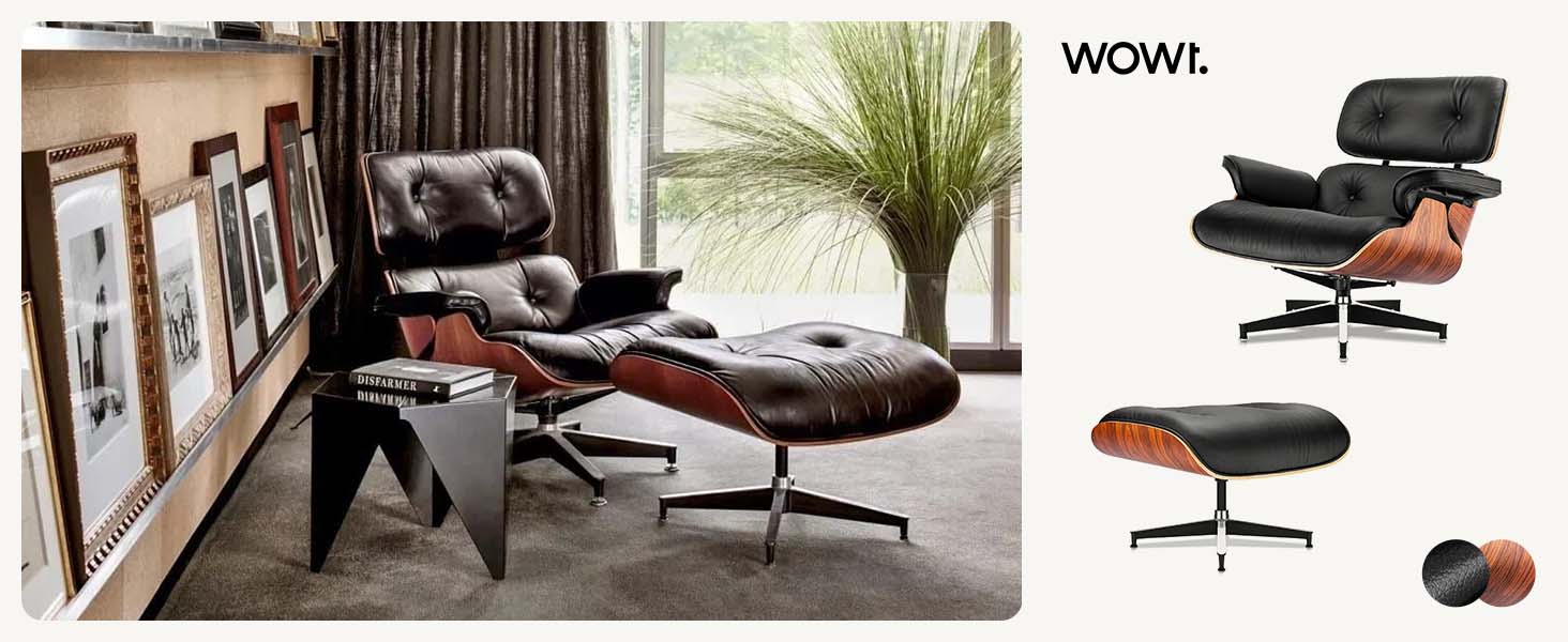 leather lounge chair