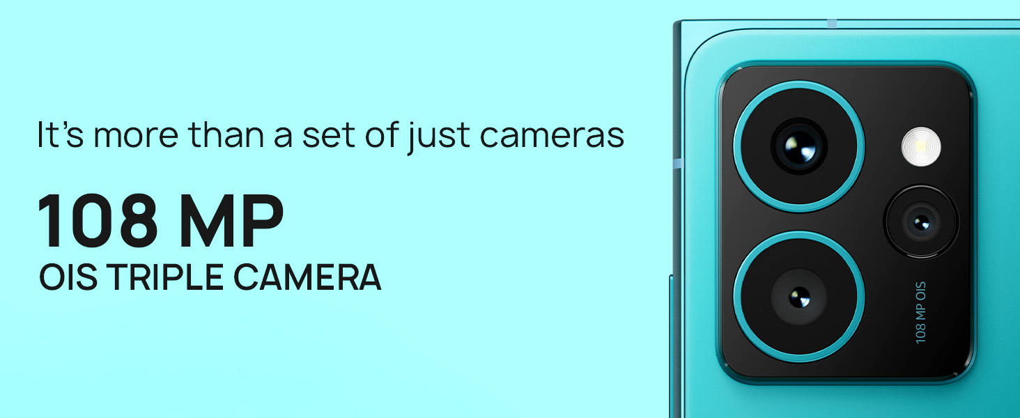108 MP OIS Triple Camera