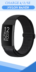 Fitbit Charge 4/3/SE Nylon Bands