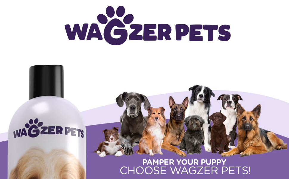 Wagzer Pets Puppy Shampoo Gentle Dog Shampoo for