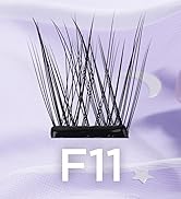 BEYELIAN Self Adhesive Lash Clusters, 3D Press-On DIY Lash Extension, No Glue Needed Reusable Clu...
