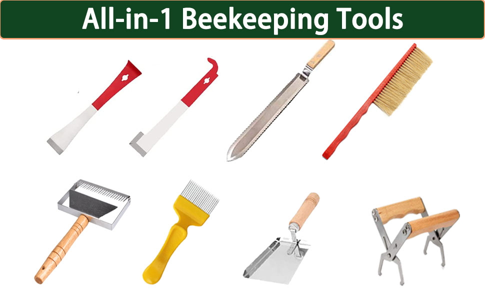 Intonly Bee Hives Boxes Starter Kit, Bee Keeping Starter