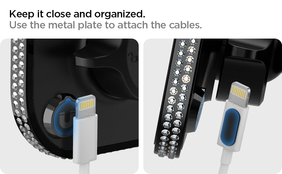 Spigen Bling (MagFit) Designed for MagSafe Car Air Vent Mount