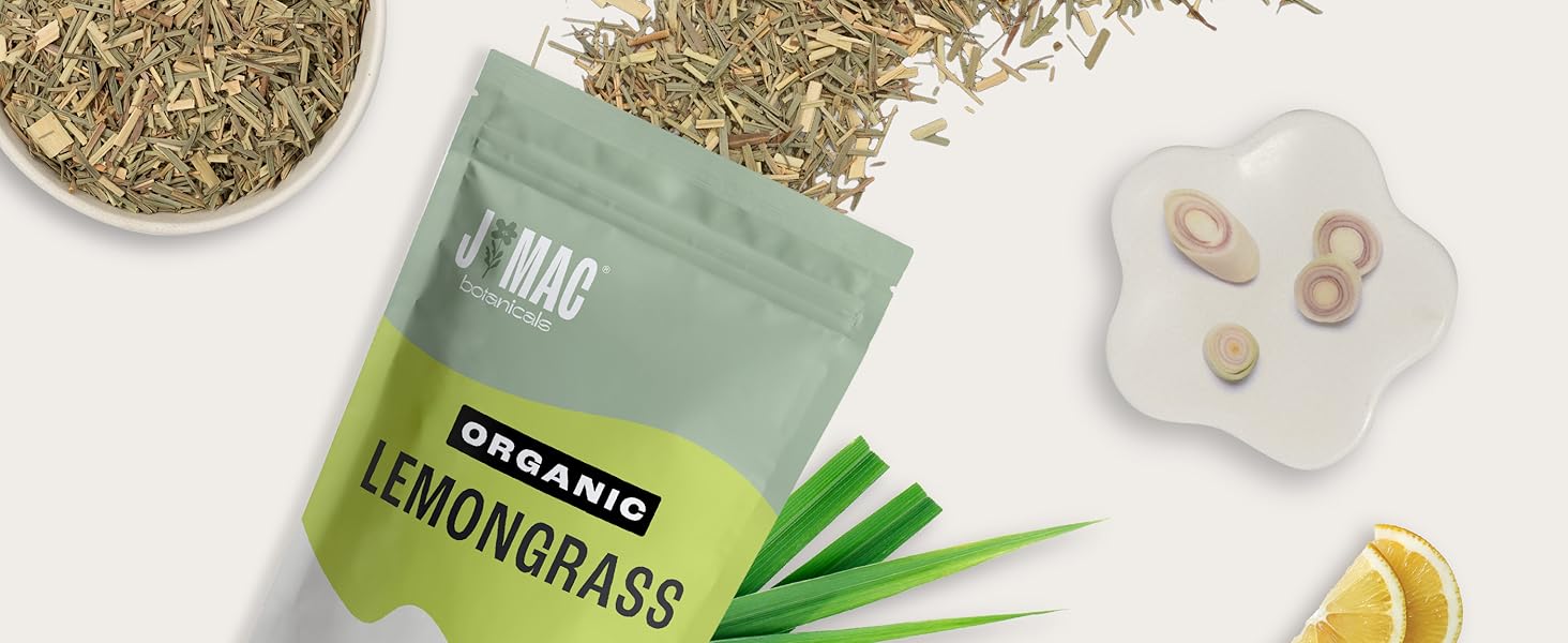J Mac Botanicals Organic Lemongrass