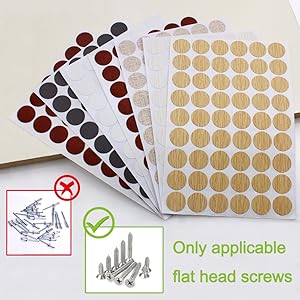 FLAT HEAD SCREWS, PERFECT FIT