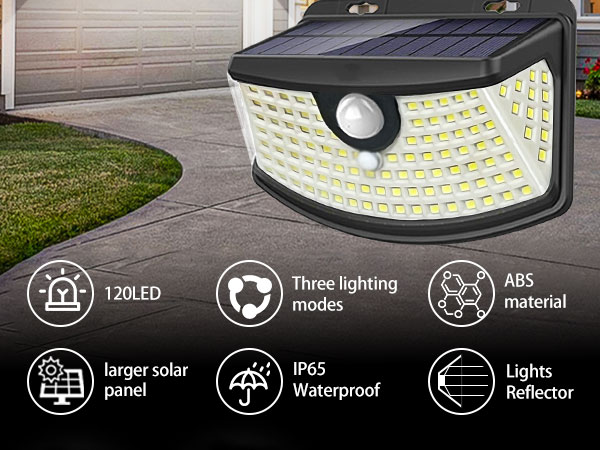 solar motion lights outdoor