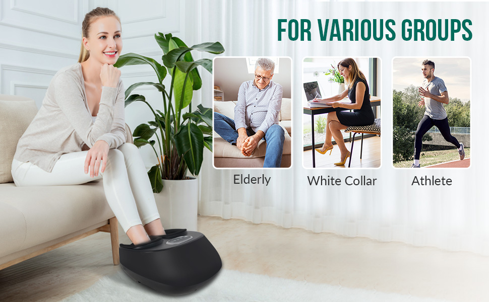 Snailax Foot Massager with Shiatsu