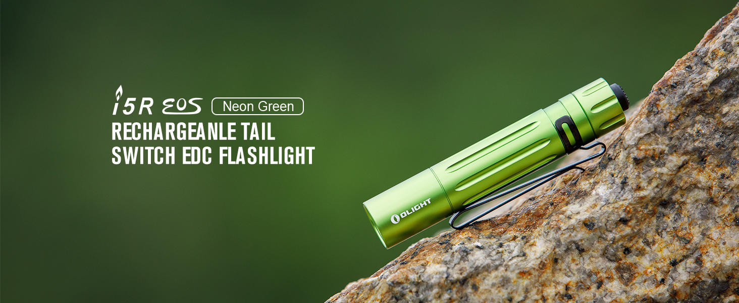 OLIGHT I5R EOS Slim EDC Torch 12 lumens or 285 Lumens Powered by USBC