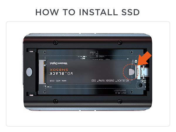 外付けハードディスク・ドライブ SATECHI USB4 NVMe SSD PRO ENCLOSURE USB4 NVMe SSD Pro Enclosure | Satechi - Apple and PC Accessories