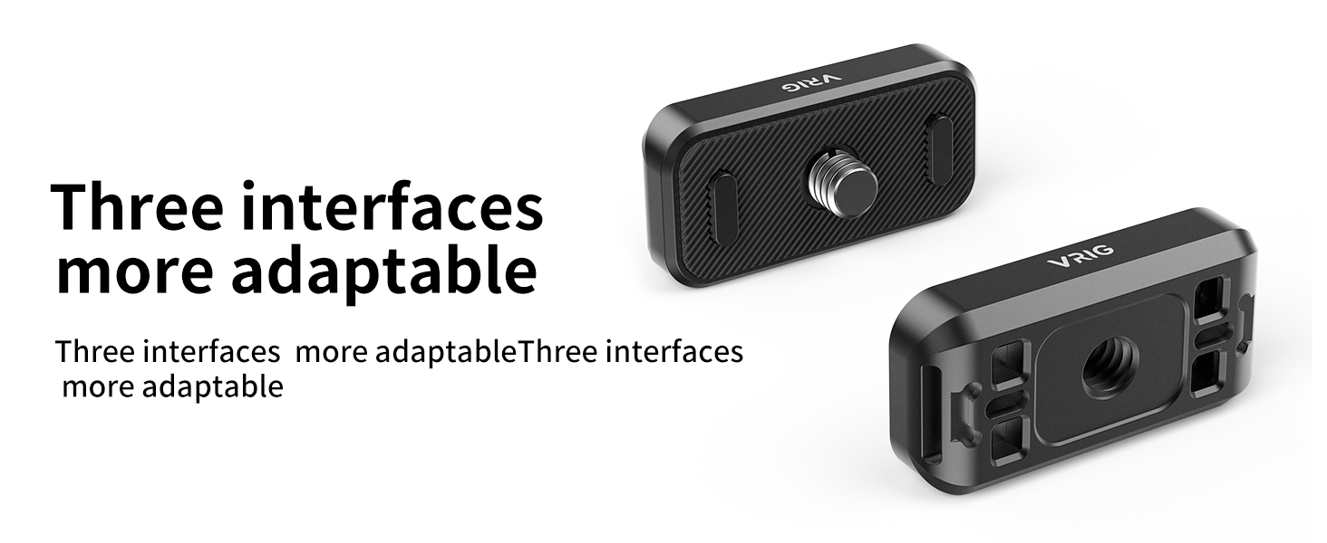 Three interfaces more adaptable