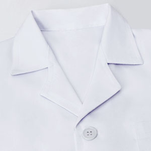 White Lab Coat for Kids, Doctor Coat with Working Stethoscope&ID Card,Doctor Scientist Dress Up 