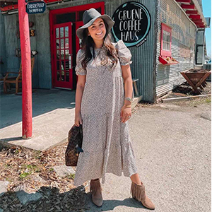 Short Sleeve Midi Dress