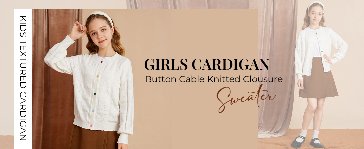 girls cardigan