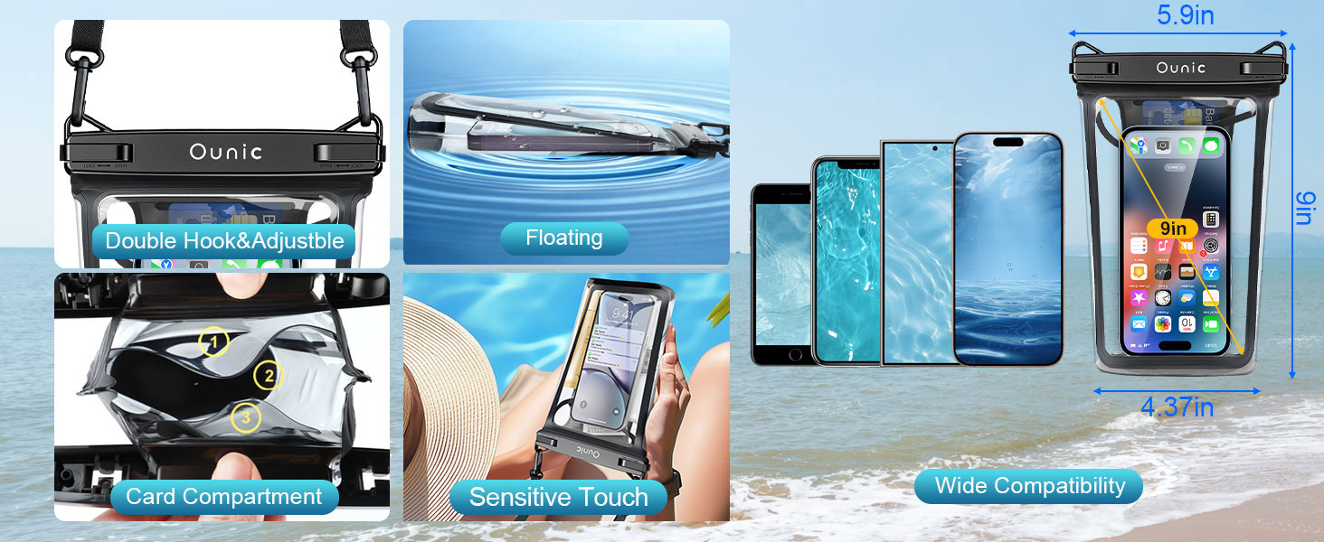 waterproof phone pouch