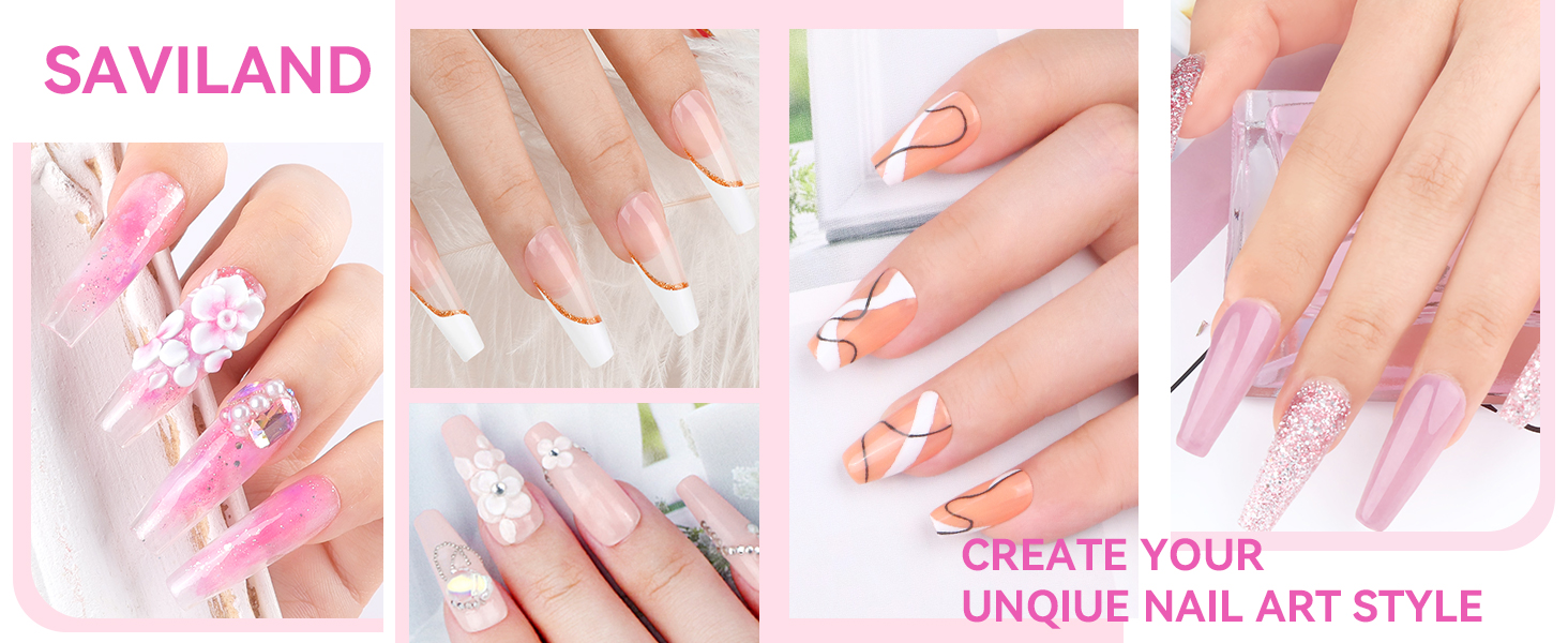 Acrylic nail kit