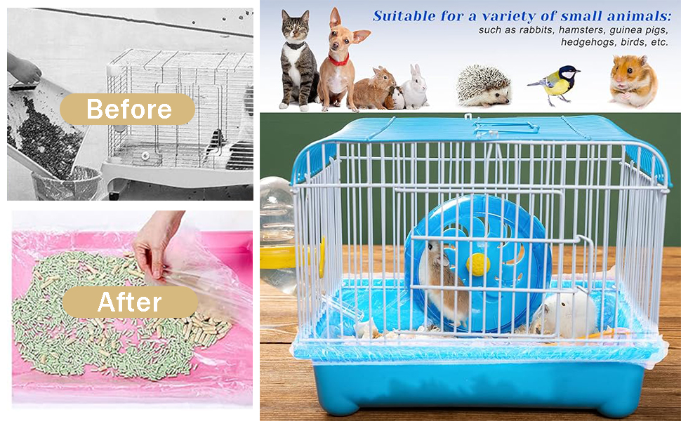 Portable Waste Bags for Hamster Cages