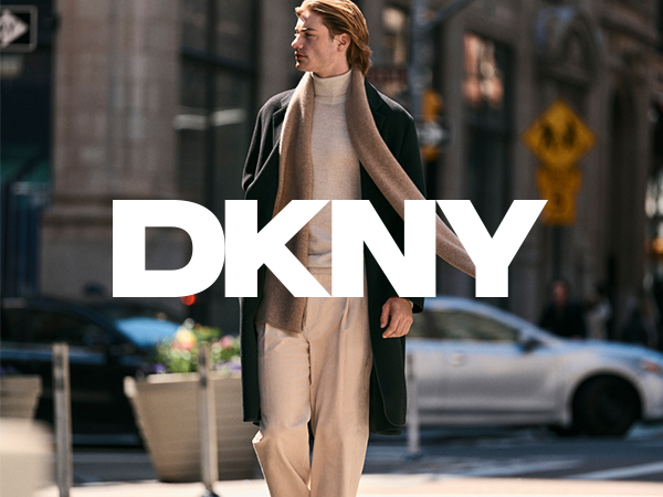 DKNY Mens Shearling Bomber Jacket With Collar Faux Fur Coat