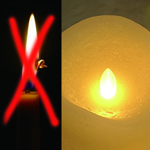 flameless candles