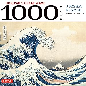 Amazon.com: Hokusai's Great Wave - 1000 Piece Jigsaw Puzzle