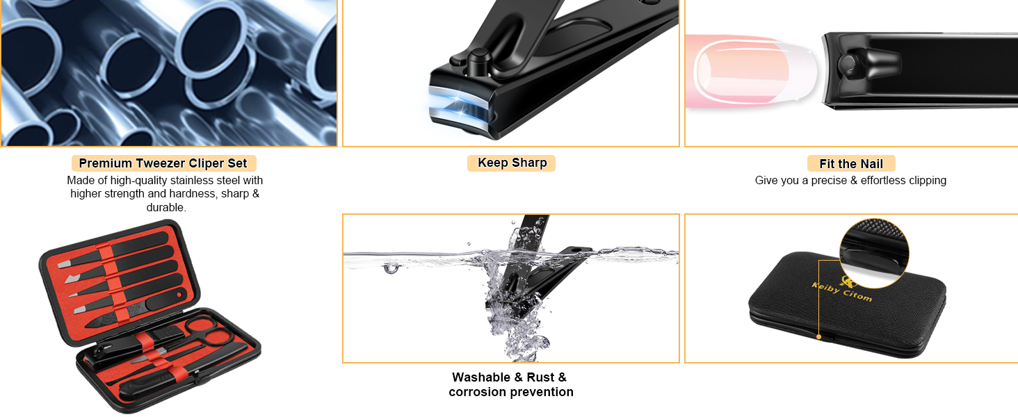 Collection of hand tools including pliers, wire cutters, and a toolbox. Various metal and plastic components shown for different applications.