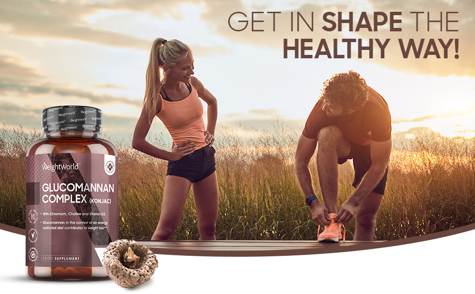 Glucomannan Complex 3000mg - Vegetarian Diet Supplement Complex - Glucomannan Weight Loss Before And After