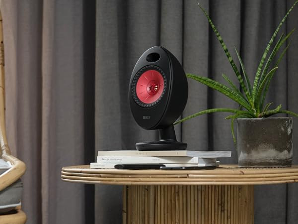 KEF スピーカー　EGG ワイアレス KEF、同軸ドライバ搭載のハイレゾ卵スピーカー「EGG」 - AV Watch