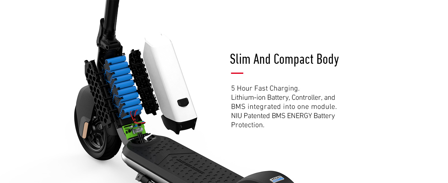 NIU KQi1 électrique Pro pour adultes Puissance de 250 W, portée de 25,5 km