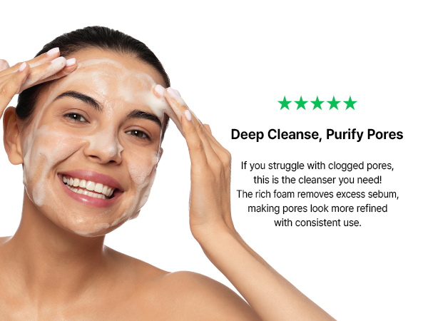 Amazon.com: VEGANIFECT LHA Deep Cleansing Foam, Acne Face