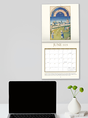 Tres Riches Heures 2025 Wall Calendar: Brothers Limbourg