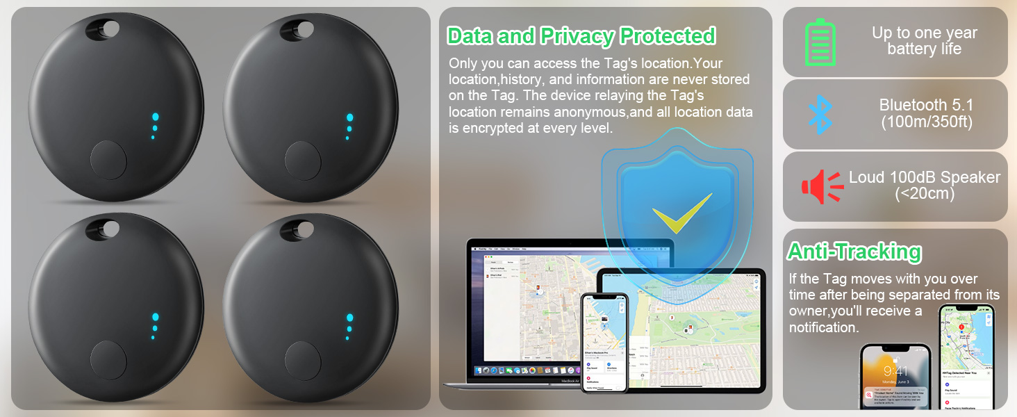 SmartTag with Find My App Compatibility