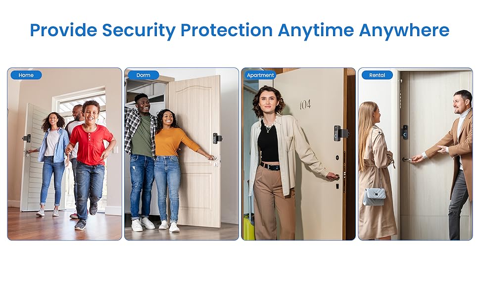 blink doorbell door mount for apartment