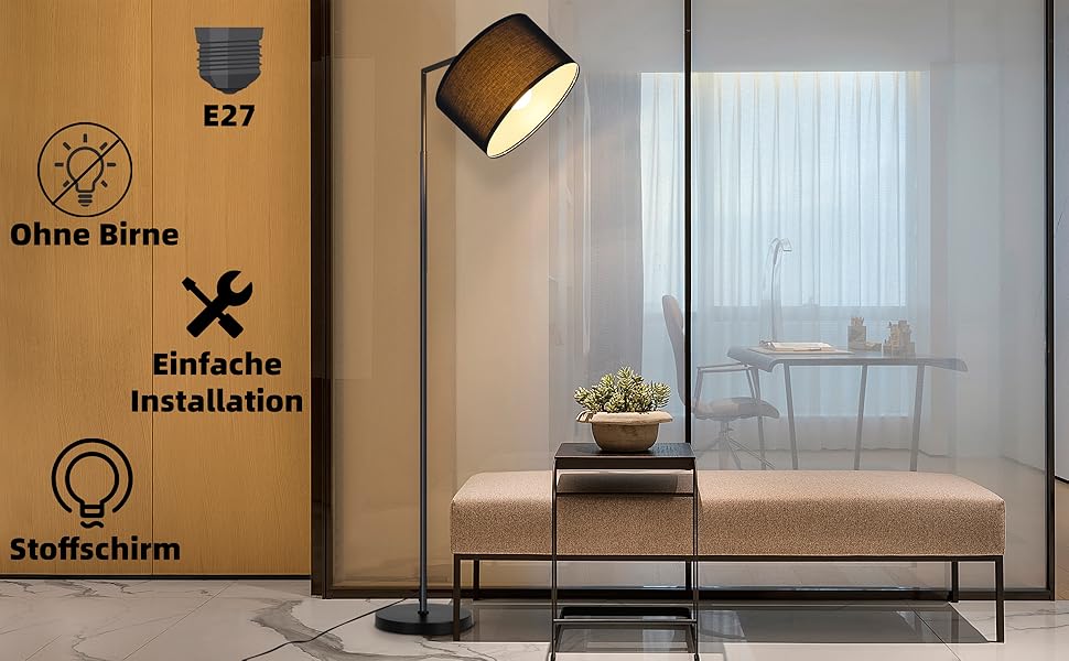 Stehlampe Modern