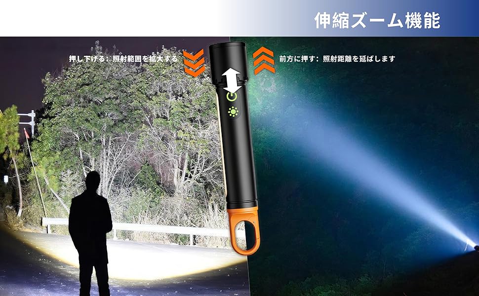 ShyangLiang LED懐中電灯 キャンプライト